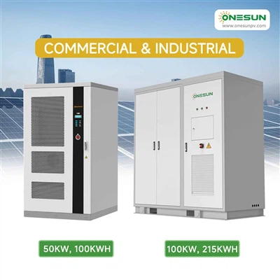 إصدار جديد لمنتج تخزين الطاقة التجارية والصناعية OneSun