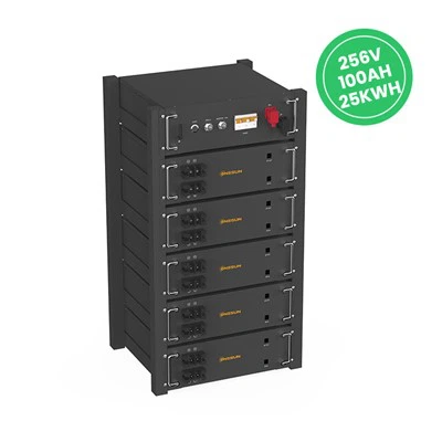 بطارية حديد الليثيوم المثبتة على الرف